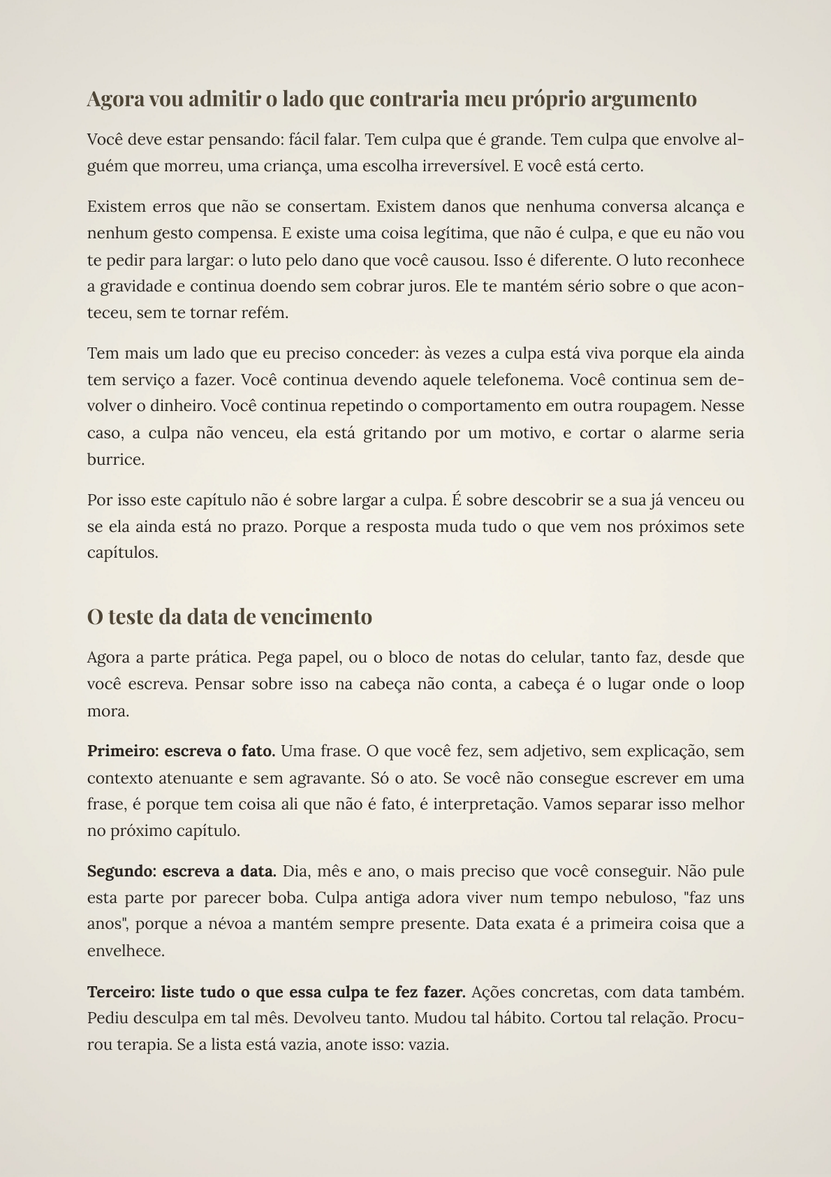 Página do livro