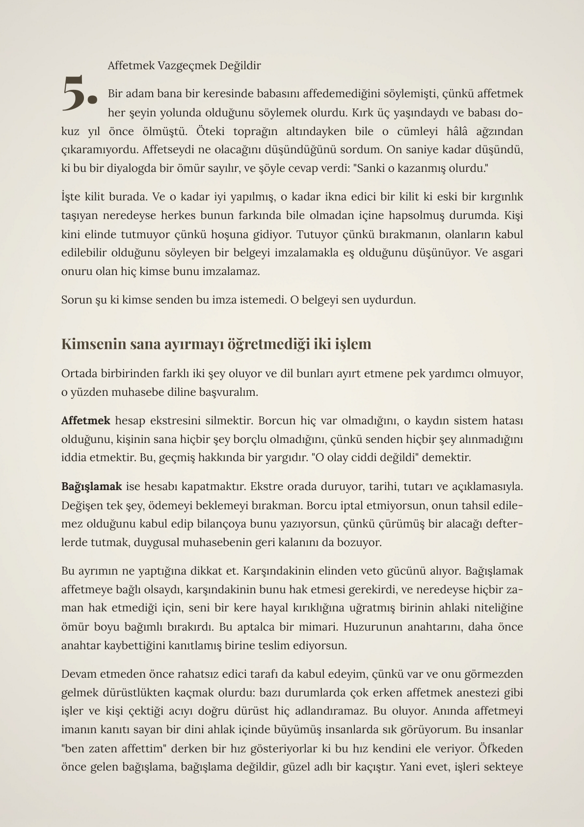 Página do livro